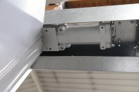 Dorma RTS87 in frame head, access cover removed Dorma RTS87 in frame head, access cover removed